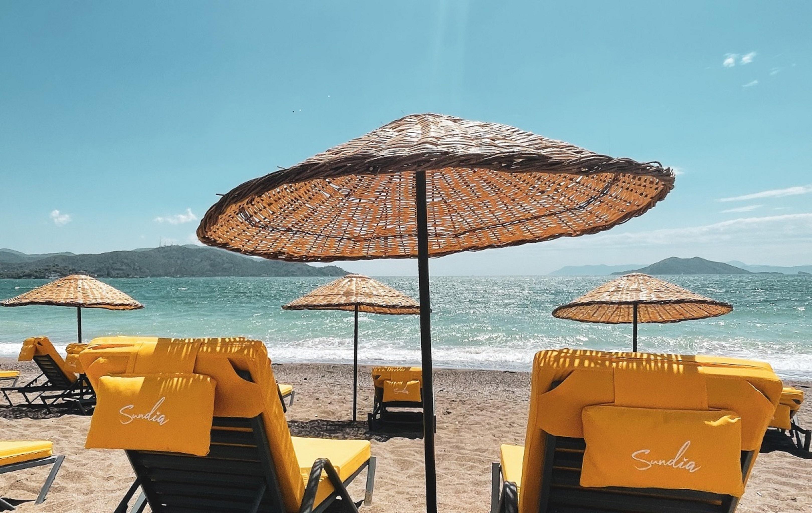 Sundia Exclusive By Liberty Fethiye Adults Only Hotel Exterior photo A beach in Sithonia