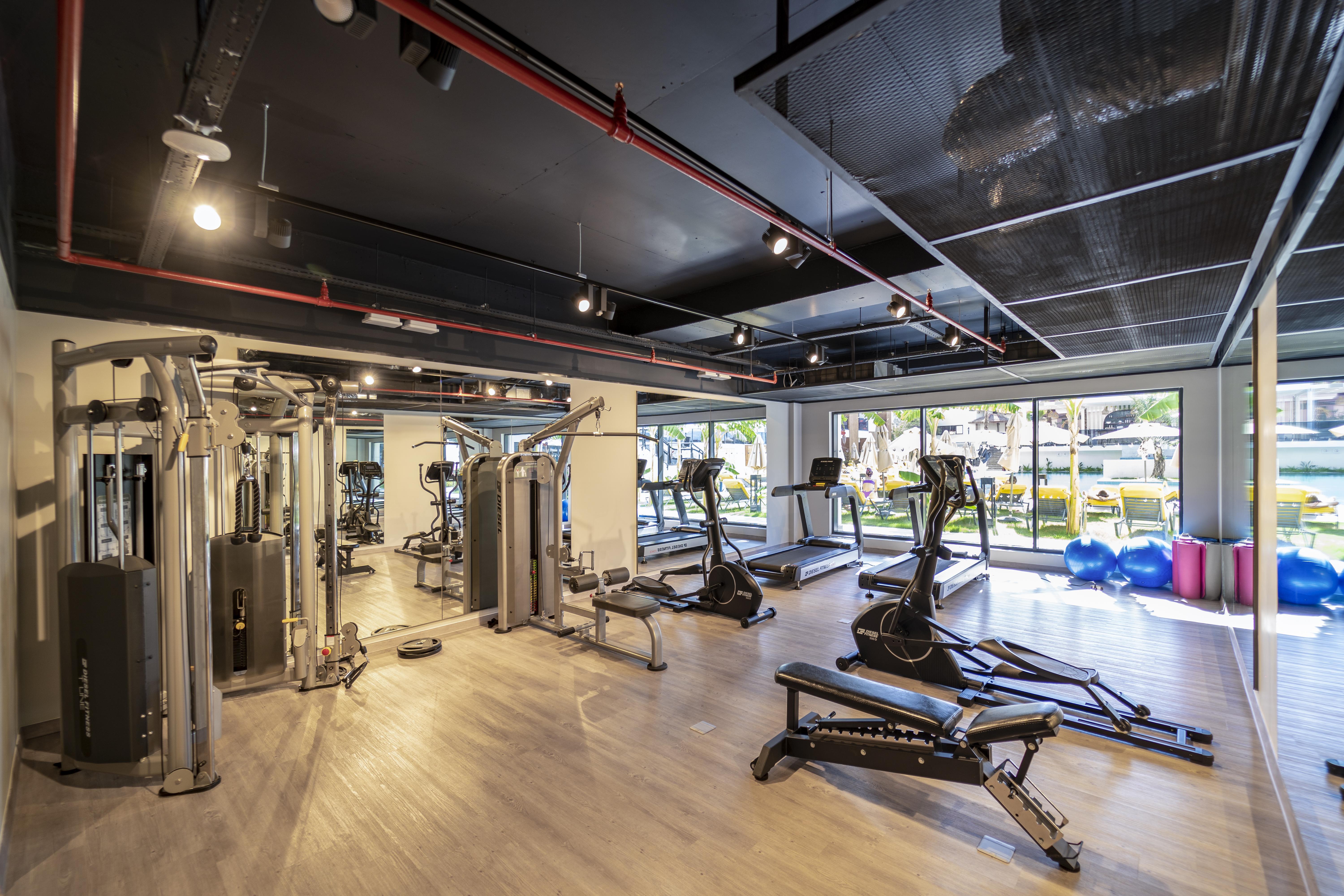 Sundia Exclusive By Liberty Fethiye Adults Only Hotel Exterior photo The gym at the hotel